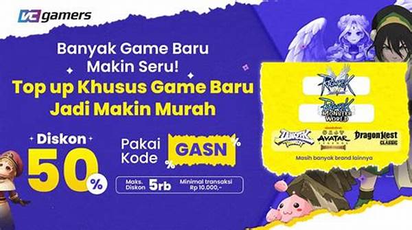 Promo Top Up Game Online Diskon Besar Di Awal Tahun